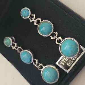 Whitney Kelly 925 Turquoise Earrings